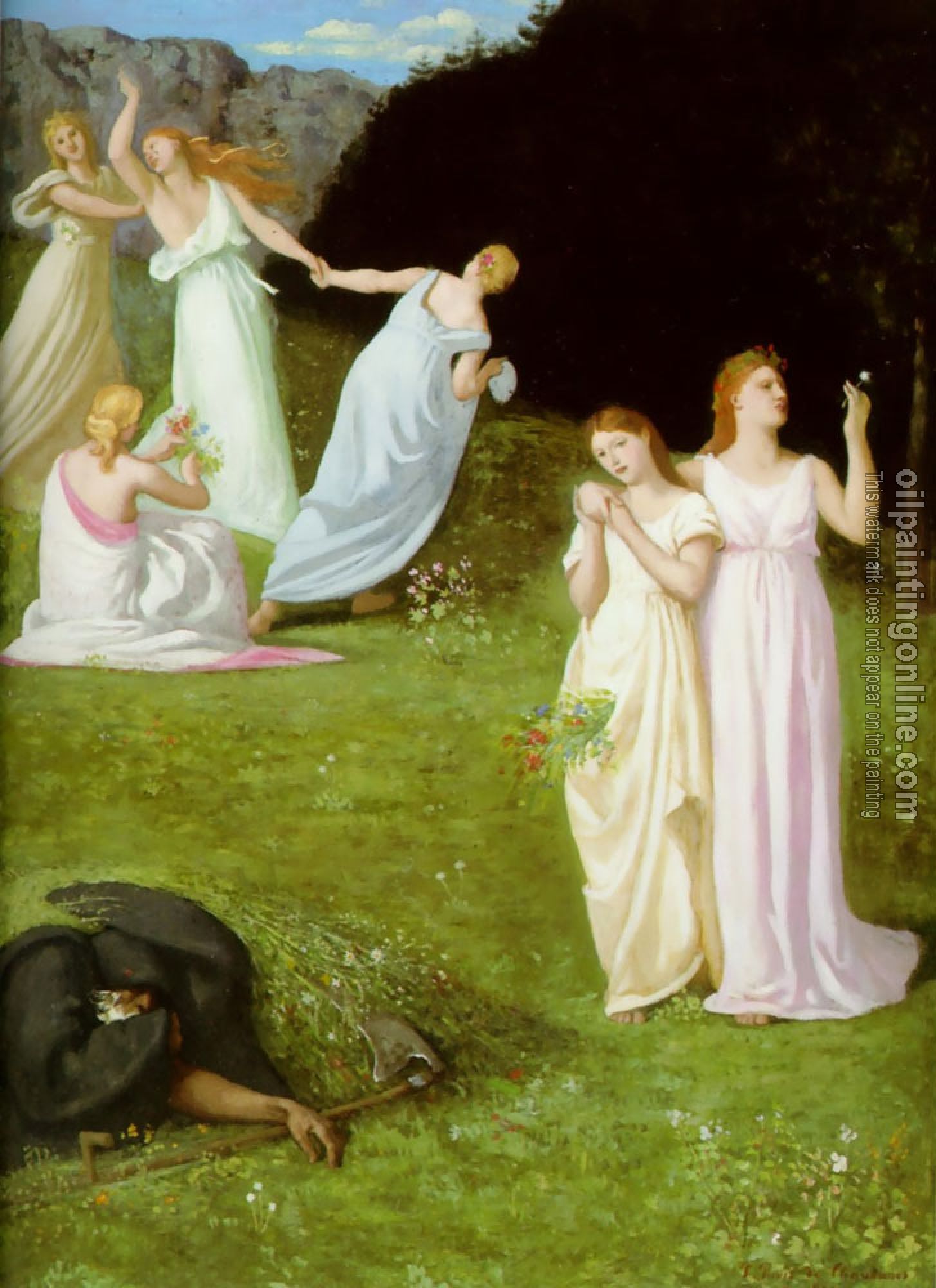 Pierre-Cecile Puvis de Chavannes - Puvis